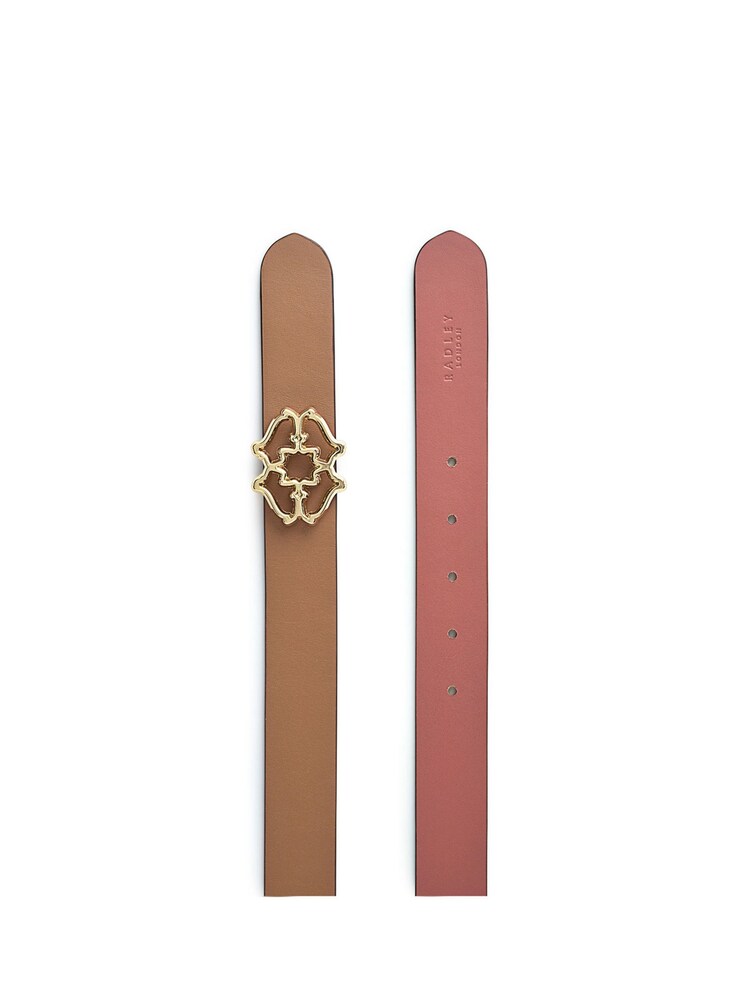 Radley London Heirloom Street Classic Brown Belt - Image 3 of 3
