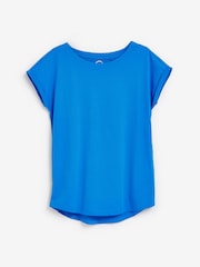 Azul cobalto - Camiseta con mangas casquillo - Imagen 3 de 3
