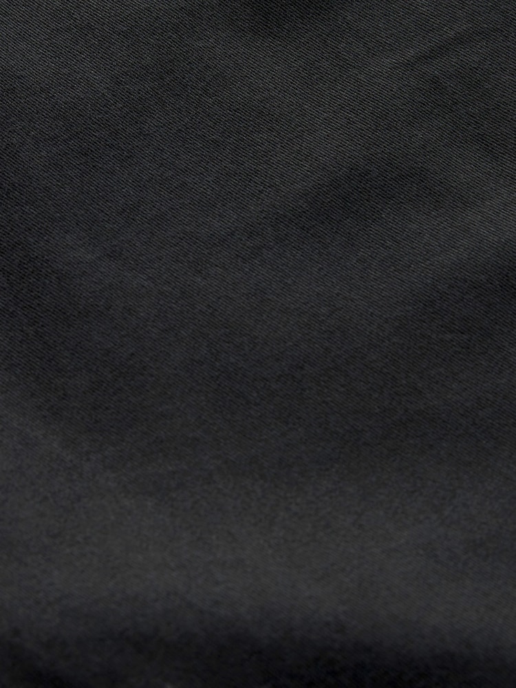 Black Slim Fit Belted Soft Touch Chino Trousers - Image 9 of 9