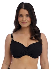 Fantasie Black Full Cup Ottawa Underwire Plunge Bikini Top - Image 1 of 3