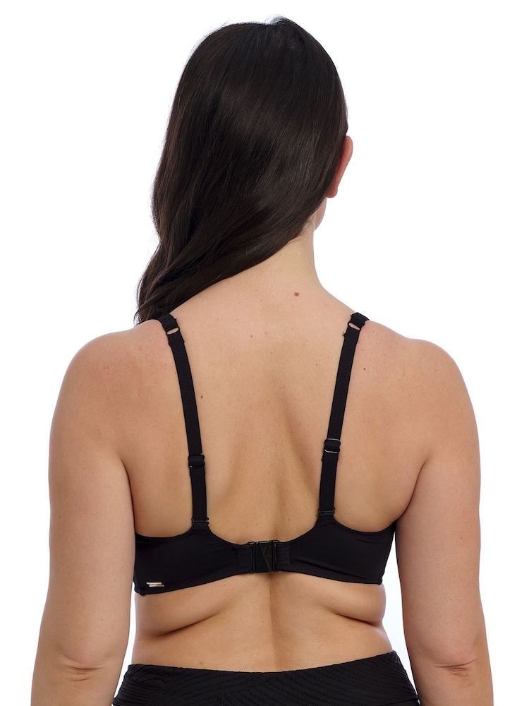 Fantasie Black Full Cup Ottawa Underwire Plunge Bikini Top - Image 2 of 3