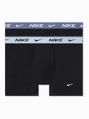 Ciemnoszare - Nike Dri-FIT Essential Cotton Stretch Boxer Trunks 2 Pack - Obraz 1 z 4