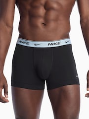 Ciemnoszare - Nike Dri-FIT Essential Cotton Stretch Boxer Trunks 2 Pack - Obraz 2 z 4