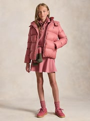 Polo Ralph Lauren Pink Down Logo Puffer Jacket - Image 3 of 8