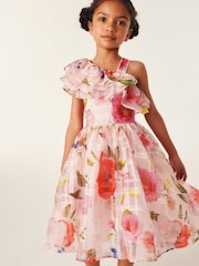 Baker by Ted Baker Floral One Shoulder Burnout Dress - Image 1 of 10