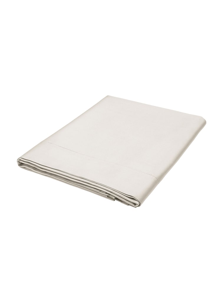 Bedeck of Belfast Natural Bob 600 Thread Count Egyptian Cotton Flat Sheet - Image 2 of 2