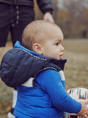 Blue Colourblock Gilet (3mths-7yrs) - Image 5 of 6