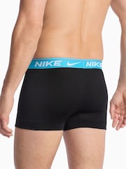 Nike Black Dri-FIT Ultra Comfort Boxer Trunk 3 Pack - Image 4 of 4