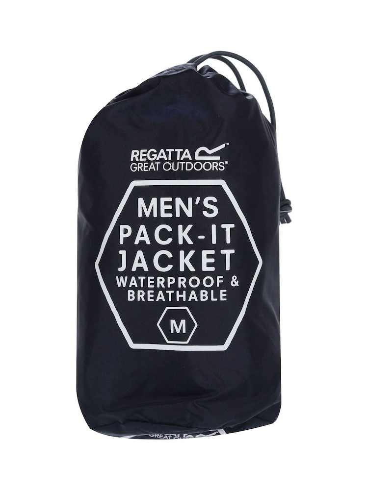 Mornarica - Regatta Mens Waterproof Pack It jakna; suknjič III - Slika 10 iz 10 Mornarica - Regatta Mens Waterproof Pack It jakna; suknjič III - Slika 10 iz 10