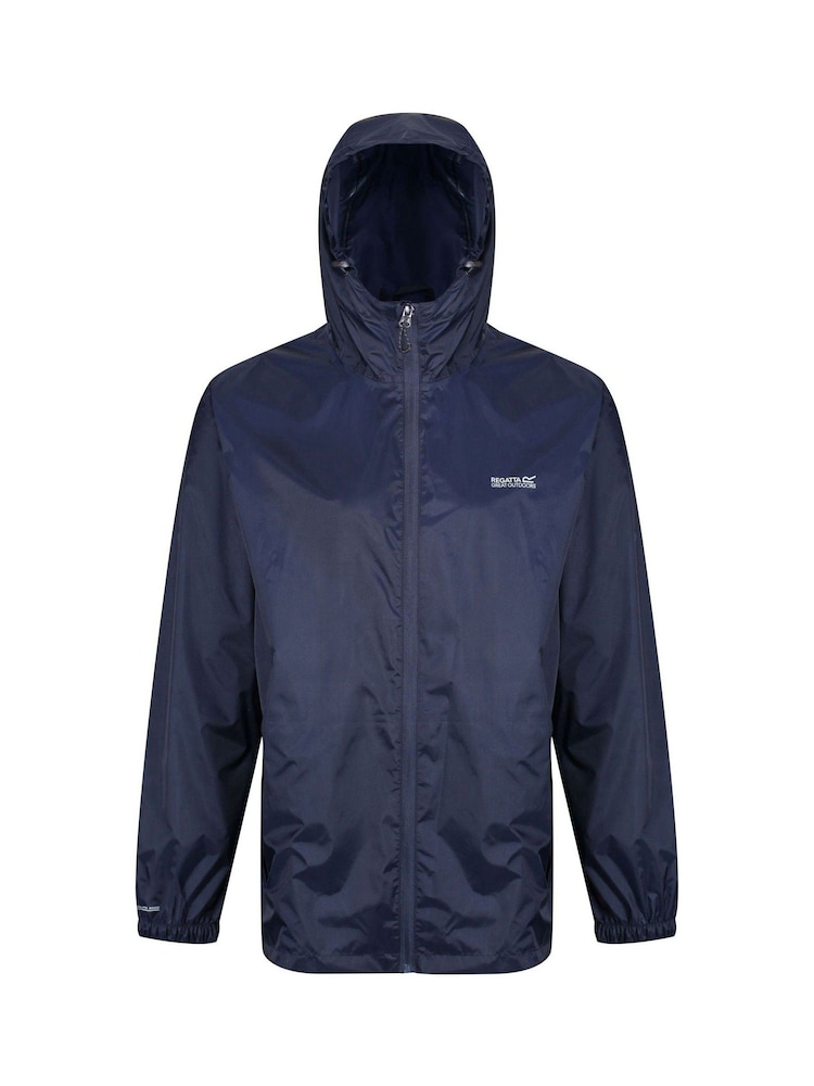 Regatta Navy Mens Waterproof Pack It Jacket III - Image 6 of 10