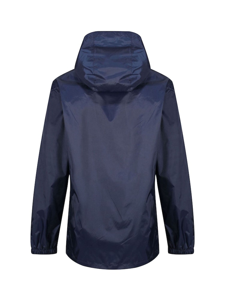 Regatta Navy Mens Waterproof Pack It Jacket III - Image 7 of 10