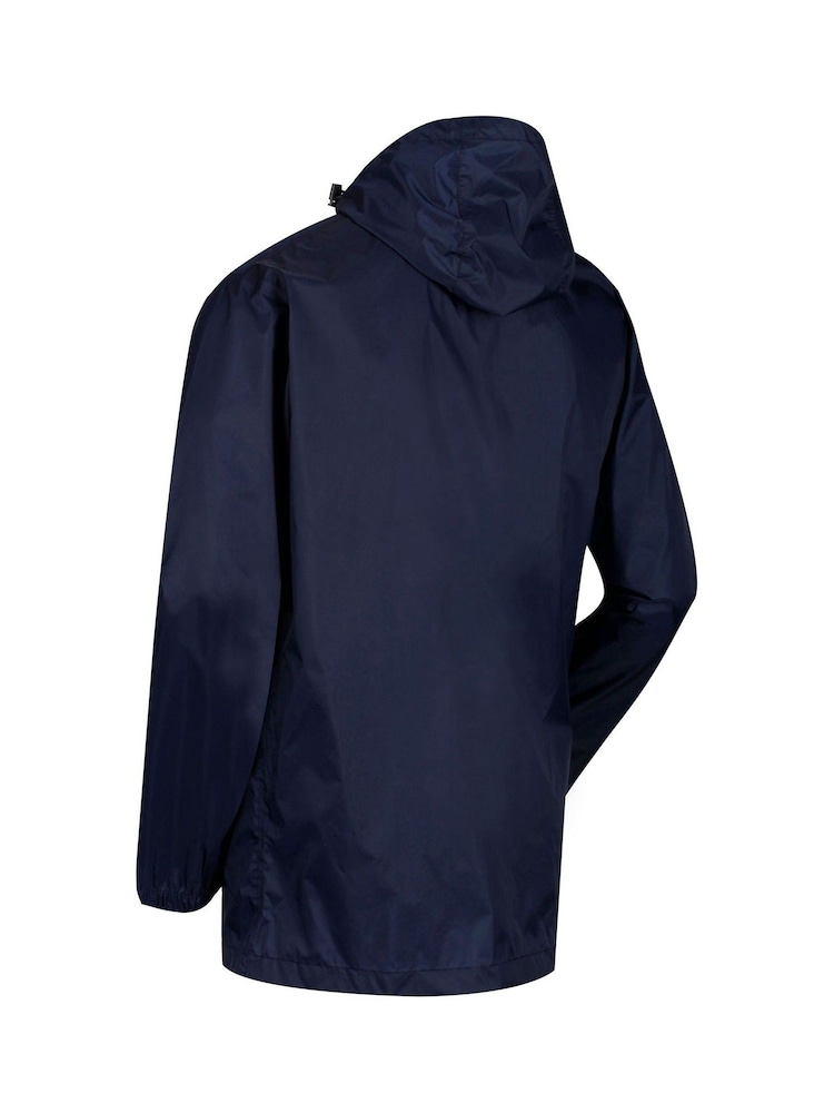 Regatta Navy Mens Waterproof Pack It Jacket III - Image 8 of 10