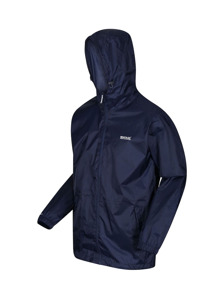 Regatta Navy Mens Waterproof Pack It Jacket III - Image 8 of 8 Regatta Navy Mens Waterproof Pack It Jacket III - Image 8 of 8