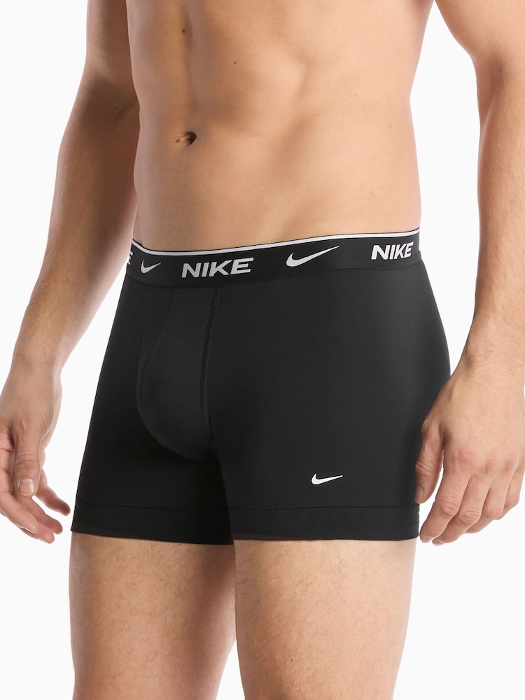 Nike Yellow Dri-FIT Essential Cotton Stretch Boxer Trunks 5 Pack - Image 2 of 6 Nike Yellow Dri-FIT Essential Cotton Stretch Boxer Trunks 5 Pack - Image 2 of 6