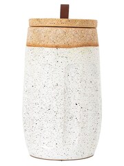 Gallery Home White Natural Fairfax Jar - Image 5 of 5