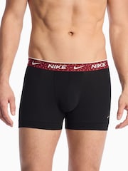 Черный - Набор из 3 хлопковых боксеров-брифов Nike Dri-FIT Essential - Изображение 2 4