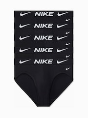 Nike Black Essential Micro Hip Briefs 3 Pack - Image 1 of 4
