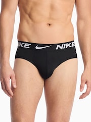 Nike Black Essential Micro Hip Briefs 3 Pack - Image 3 of 4