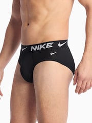 Nike Black Essential Micro Hip Briefs 3 Pack - Image 4 of 4