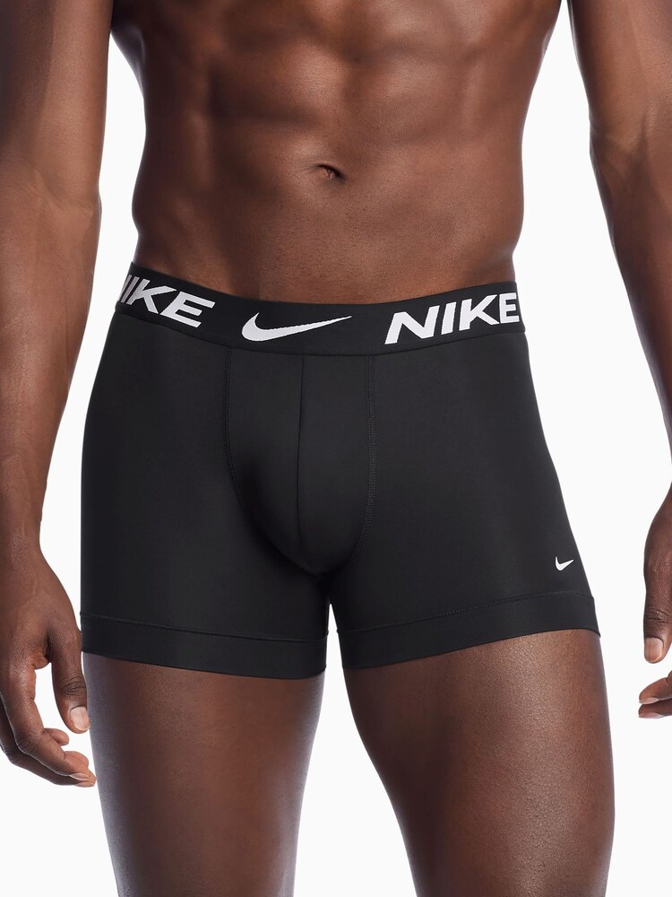 Nike Black Essential Micro Boxer Trunks 5 Pack - Image 2 of 4 Nike Black Essential Micro Boxer Trunks 5 Pack - Image 2 of 4