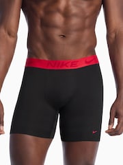 Nike Black Elite Micro Long Boxers - Image 1 of 4