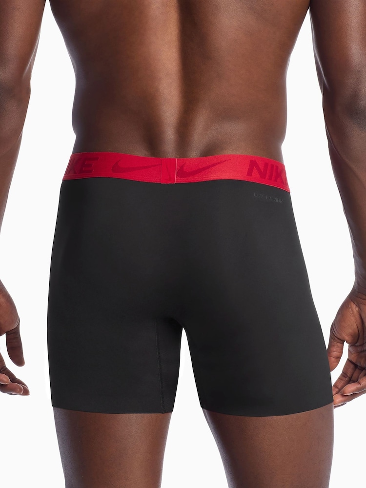 Nike Black Elite Micro Long Boxers - Image 2 of 4 Nike Black Elite Micro Long Boxers - Image 2 of 4
