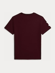 Polo Ralph Lauren Red Varsity Logo Jersey T-Shirt - Image 2 of 2