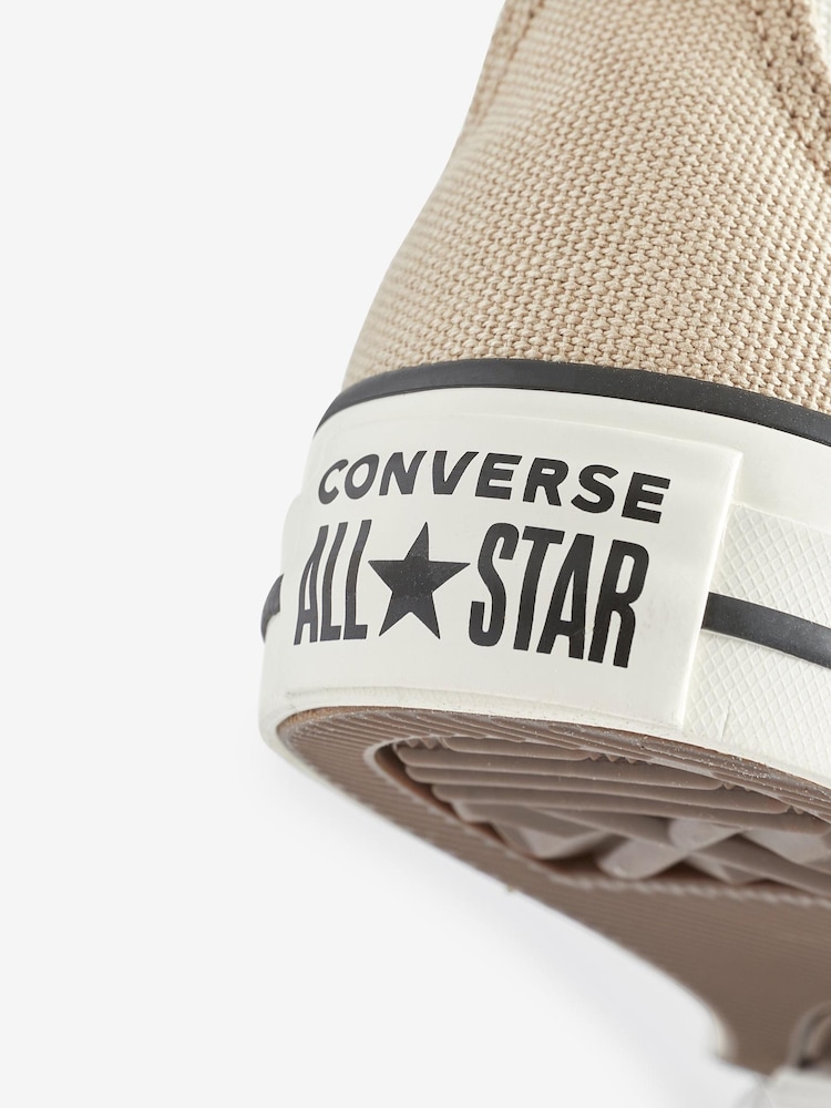 Converse Natural Chuck Taylor All Star MFG Colour Block Trainers - Image 9 of 9