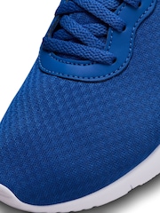 Nike Blue Youth Tanjun GO Trainers - Image 10 of 11