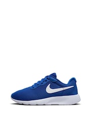 Nike Blue Youth Tanjun GO Trainers - Image 4 of 11