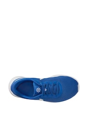 Nike Blue Youth Tanjun GO Trainers - Image 8 of 11