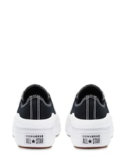Converse Black All Star Move Chuck Ox Platform Trainers - Image 19 of 21