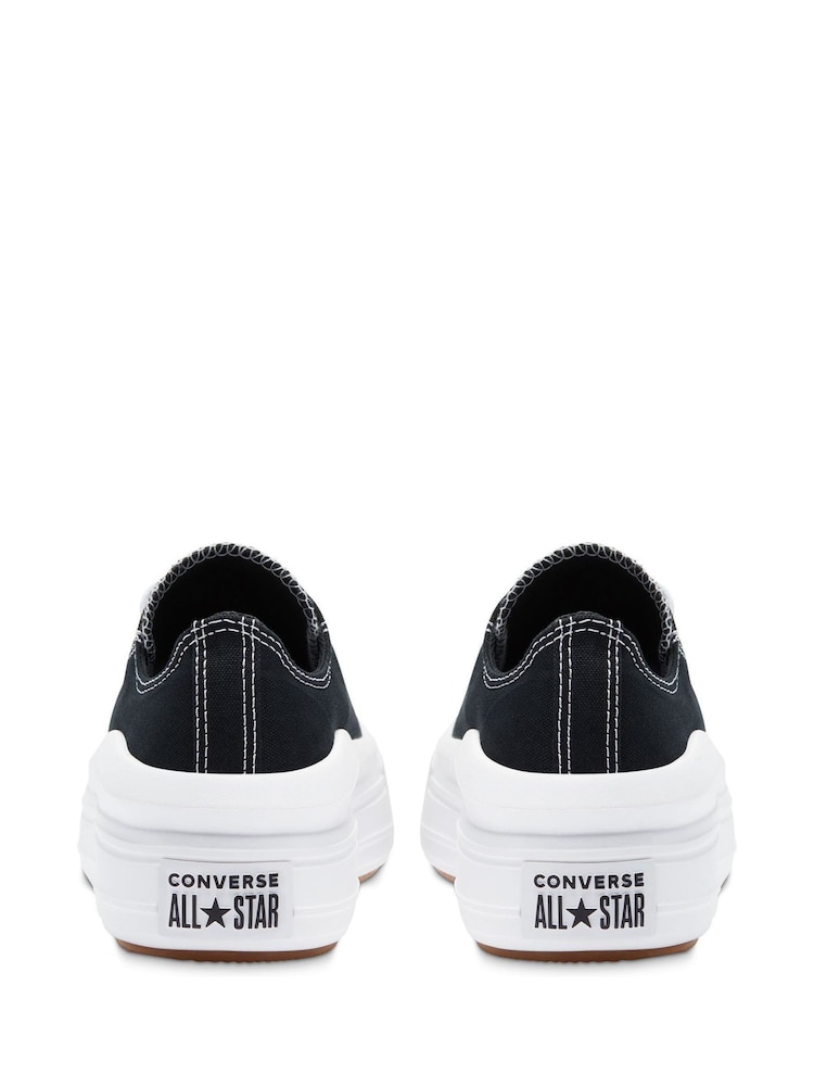 Converse Black All Star Move Chuck Ox Platform Trainers - Image 19 of 21