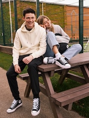 Converse Black All Star Move Chuck Ox Platform Trainers - Image 9 of 21