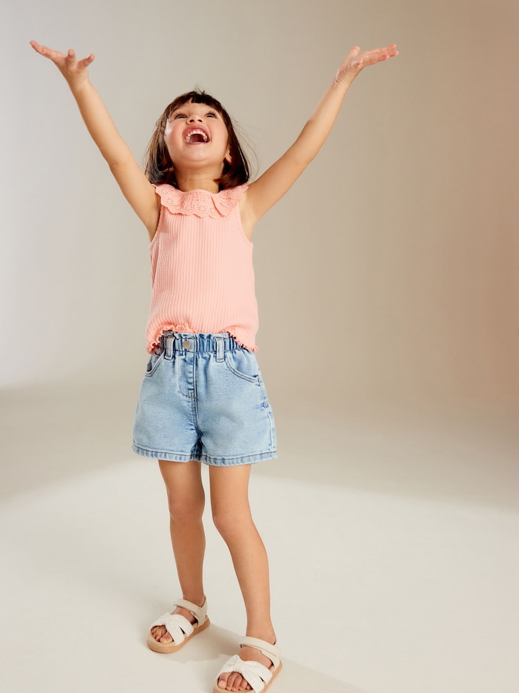 Pink Lace Collar Vest (3mths-7yrs) - Image 2 of 7