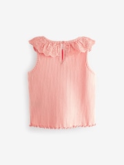 Pink Lace Collar Vest (3mths-7yrs) - Image 6 of 7
