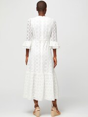 Aspiga Victoria Broderie White Dress - Image 6 of 8