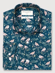 Brook Taverner Green Partridge in a Pear Cotton Shirt - Image 6 of 6