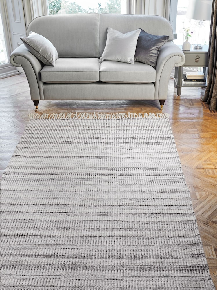 Laura Ashley Pale Slate Oliver Rug - Image 1 of 4