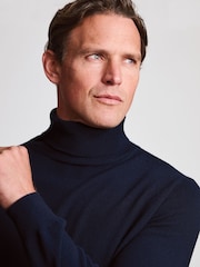Brook Taverner Cashmere Roll Neck Jumper - Slika 3 od 4