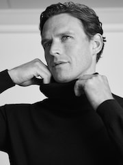 Brook Taverner Cashmere Roll Neck Jumper - Slika 4 od 4