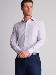 Brook Taverner Purple Check Cotton Shirt - Image 1 of 3