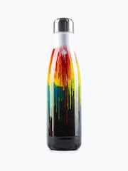 Gourde Hype. multicolore effet dégoulinant réutilisable en métal - Image 2 de 8