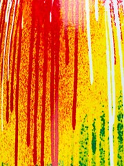 Gourde Hype. multicolore effet dégoulinant réutilisable en métal - Image 7 de 8