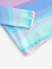 Blue Rainbow Cotton Rich Long Sleeve Rib T-Shirt (3mths-7yrs) - Image 7 of 7
