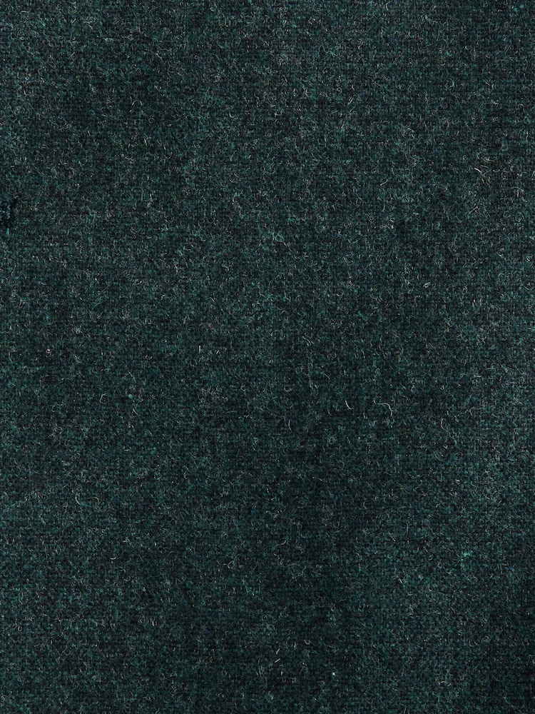 Green Slim Fit Wool Donegal Suit Jacket - Image 9 of 9