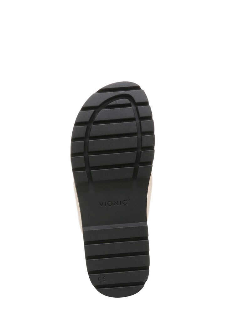 Vionic Tumbled Leather Vesta Slides - Image 5 of 5