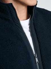 Brook Taverner Blue Quarter Zip Fleece - Image 5 of 6