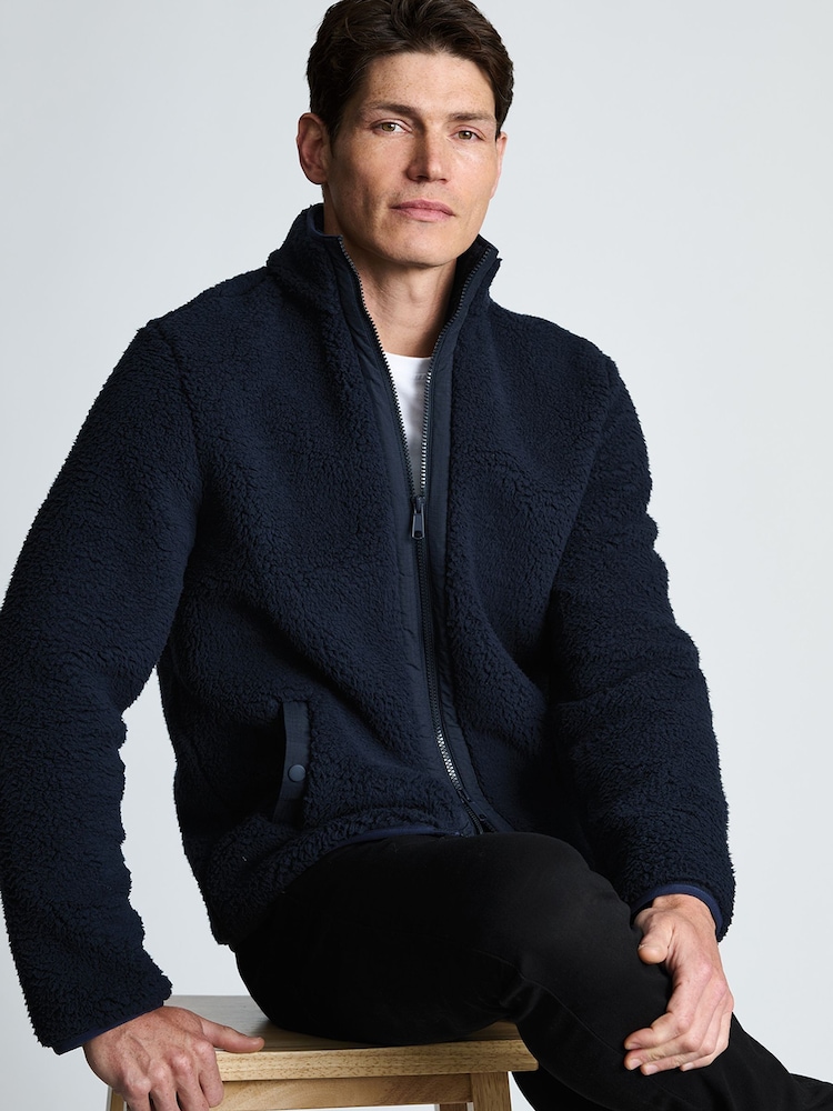 Brook Taverner Blue Quarter Zip Fleece - Image 6 of 6 Brook Taverner Blue Quarter Zip Fleece - Image 6 of 6