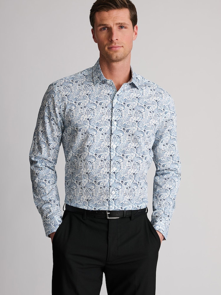 Ақ - Brook Taverner мақта көйлегі - 7суретінің 1 суреті